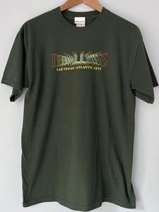 VTG Bally’s Casino T-Shirt Las Vegas Atlantic City Trippy Colors Mens Medium
